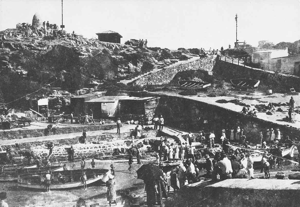The old Hermanus harbour 1935