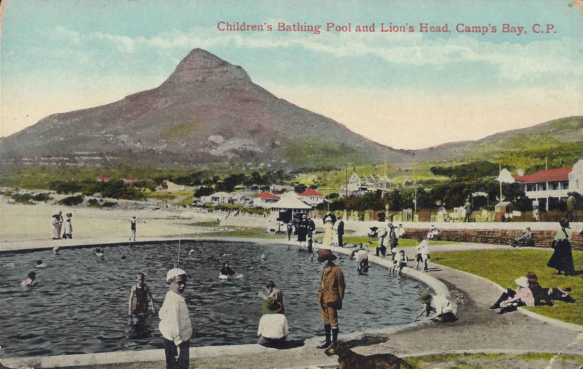 Children's bathing pool and Lion's Head, Camps Bay