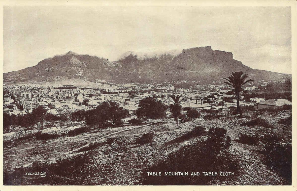 Table Mountain and Table Cloth