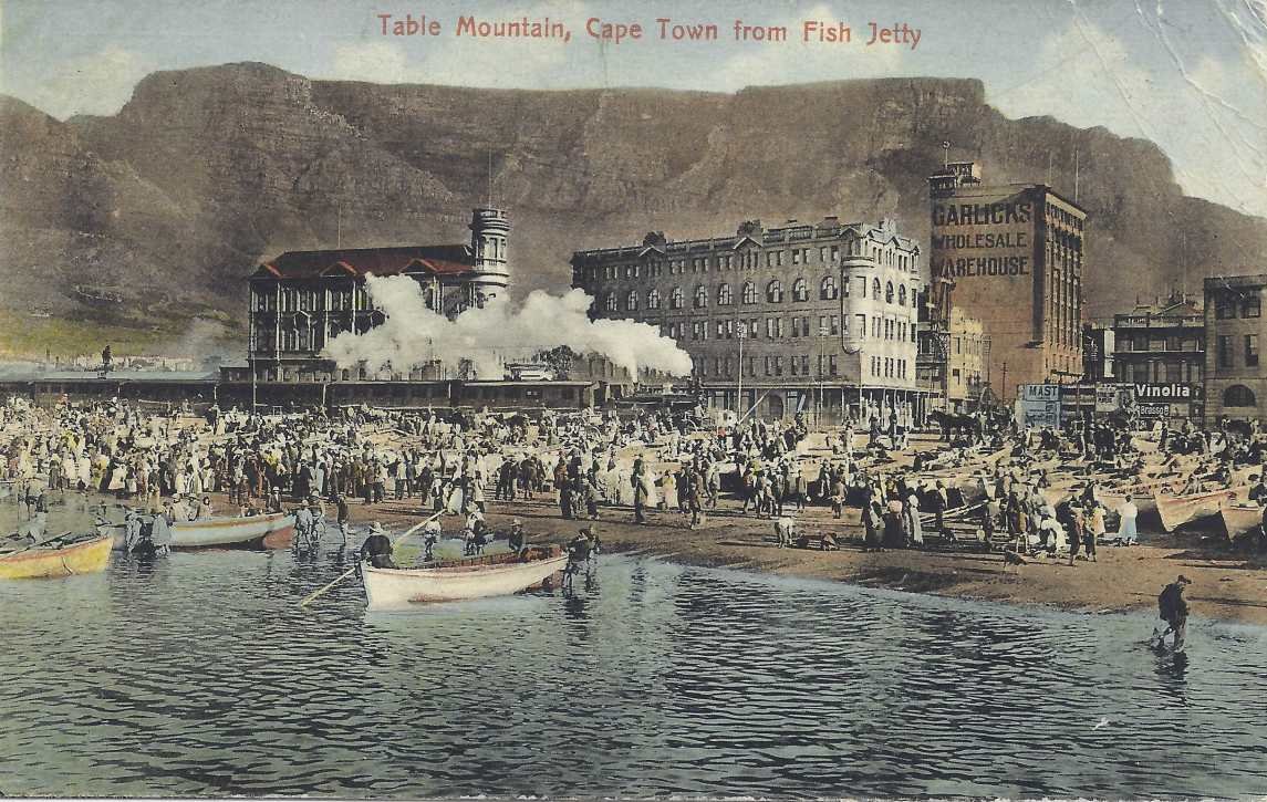 Rogge Baai, Table Mountain from the Jetty