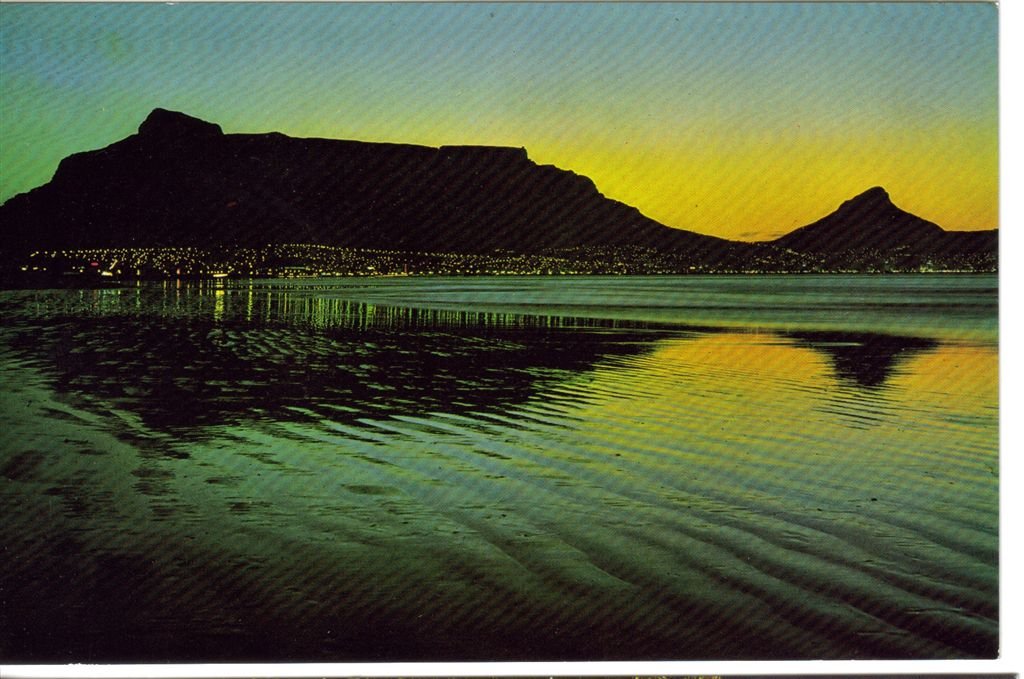 Cape Town, Table Mountain from Milnerton