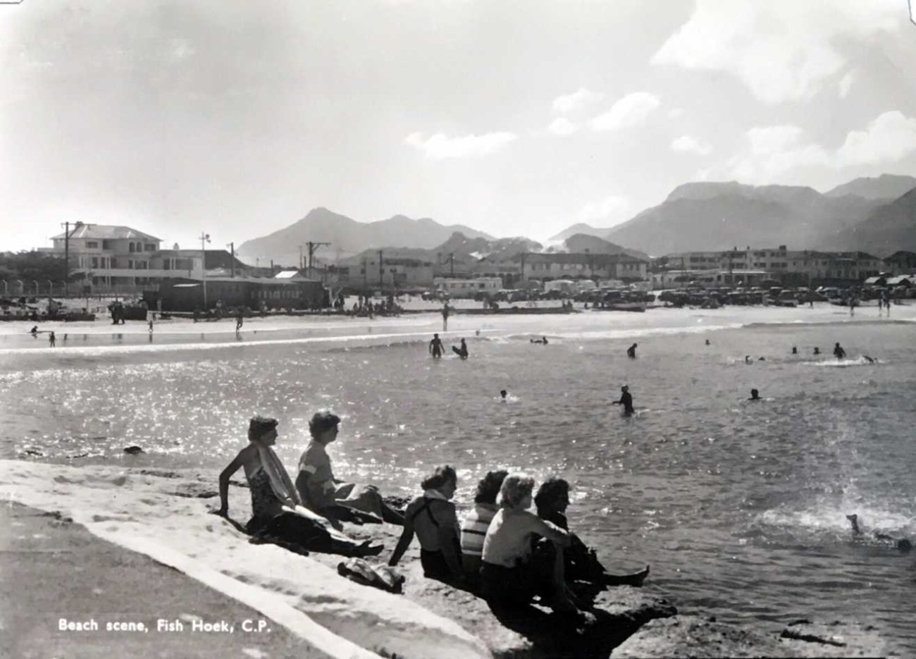 Beach scene Fish Hoek