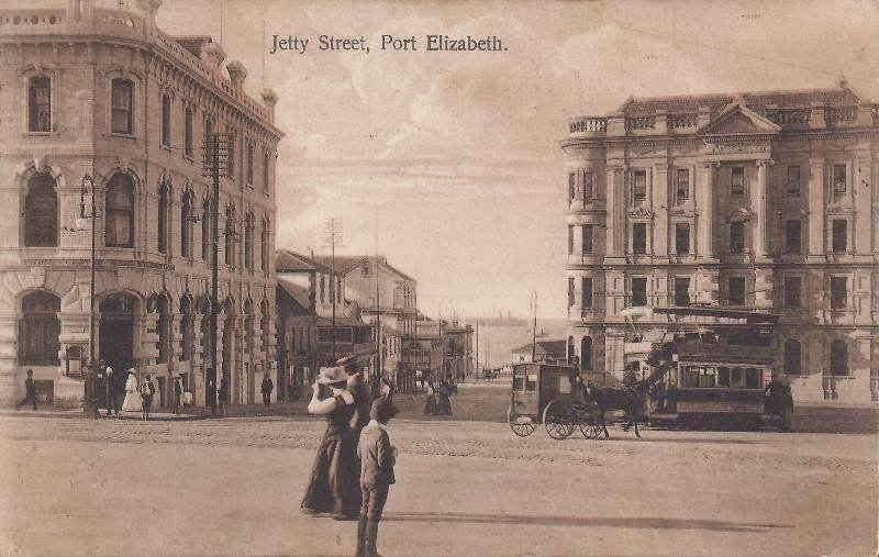 Jetty Street Port Elizabeth postal cancellation 1909