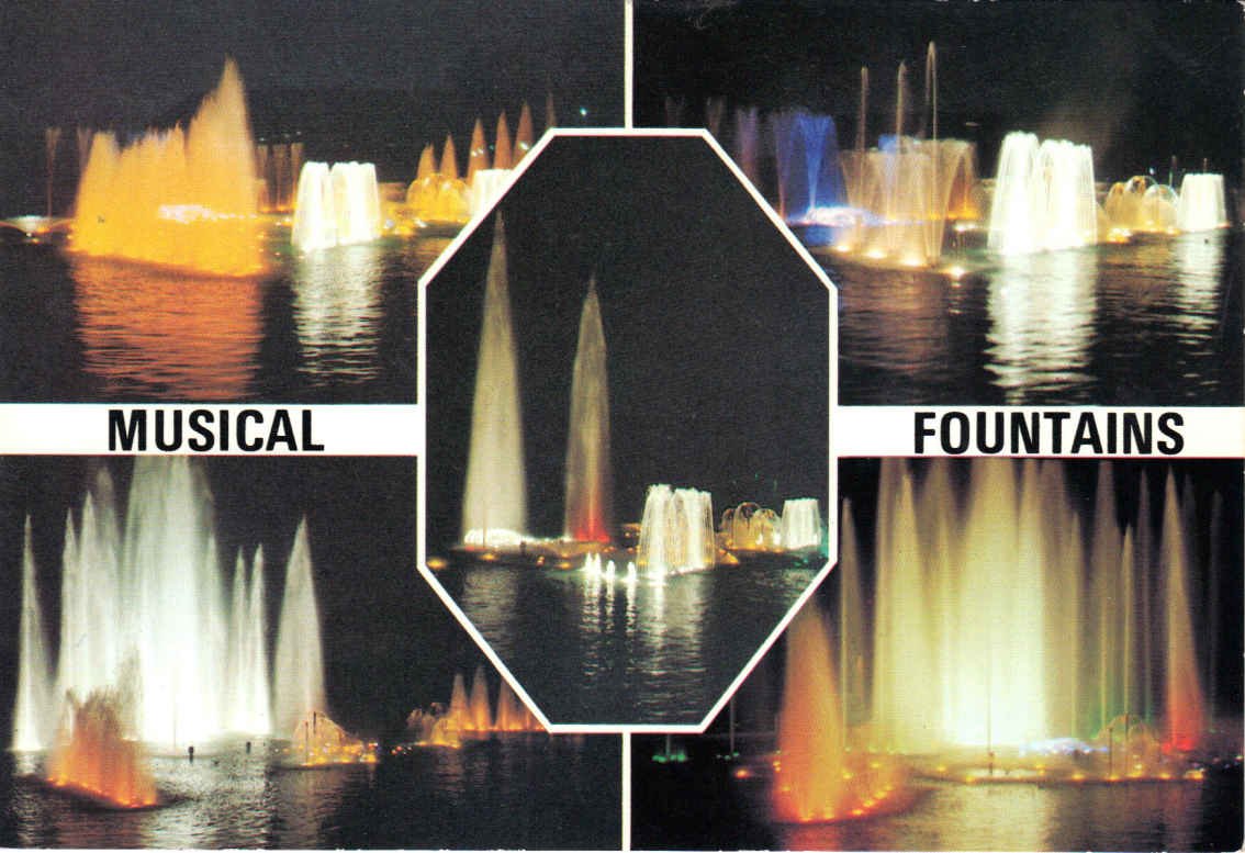Gauteng, Wemmer Pan Musical Fountains