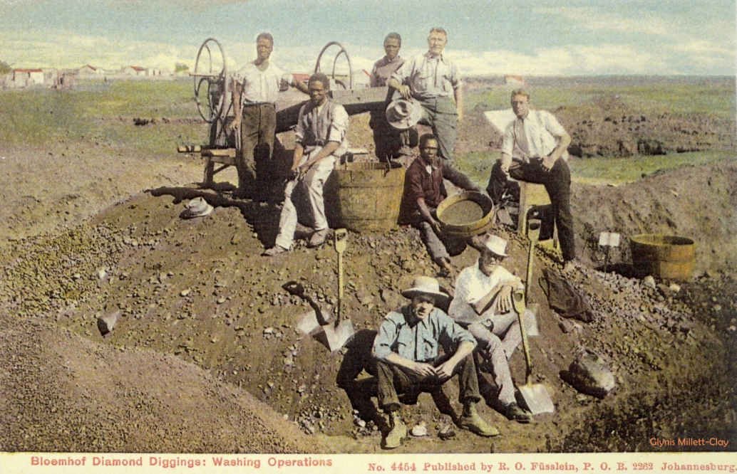 Mine Bloemhof Diamond Diggings Washing Operations gmc