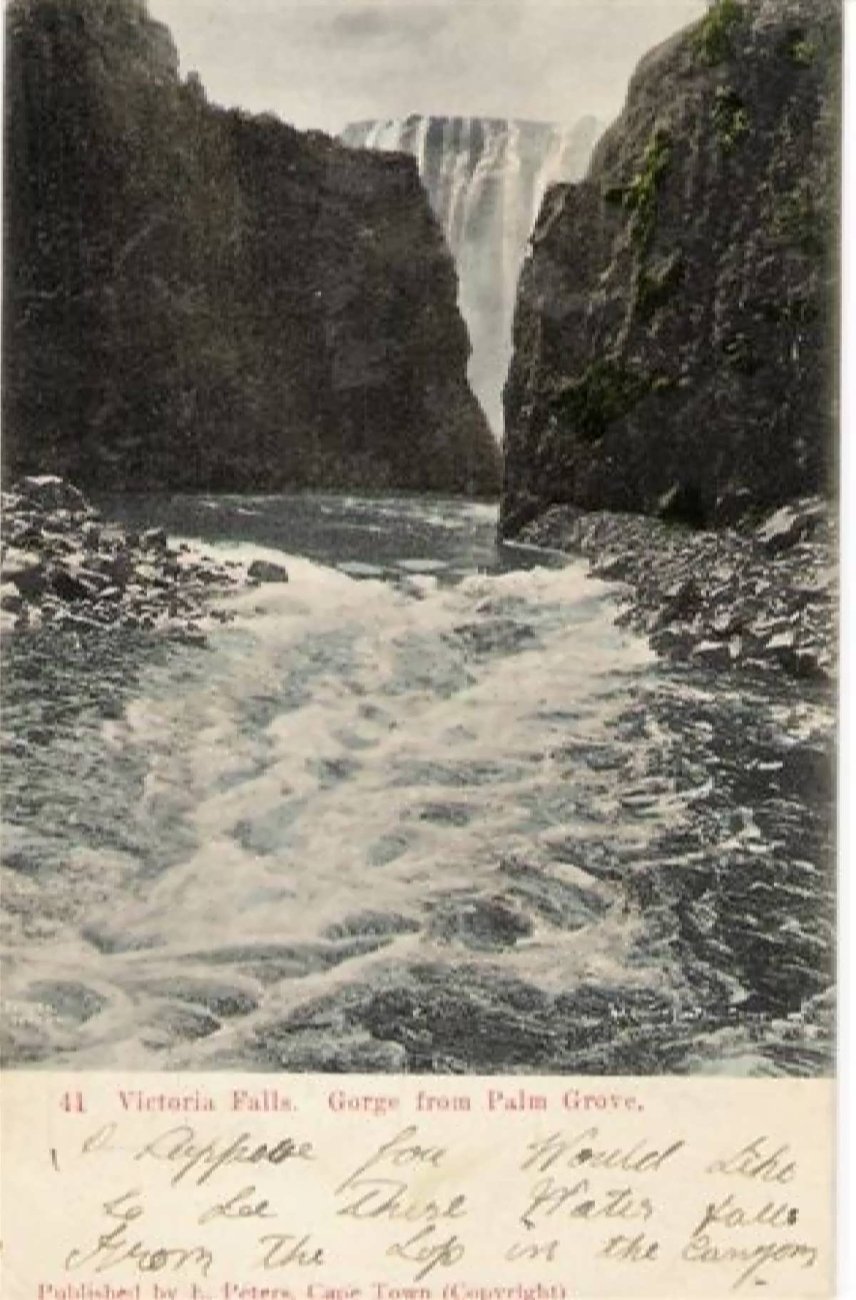 Victoria Falls Gorge from Palm Grove
