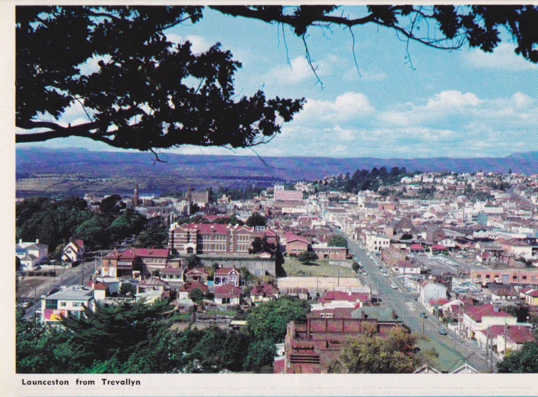 Launceston from Trevallyn, Tasmania