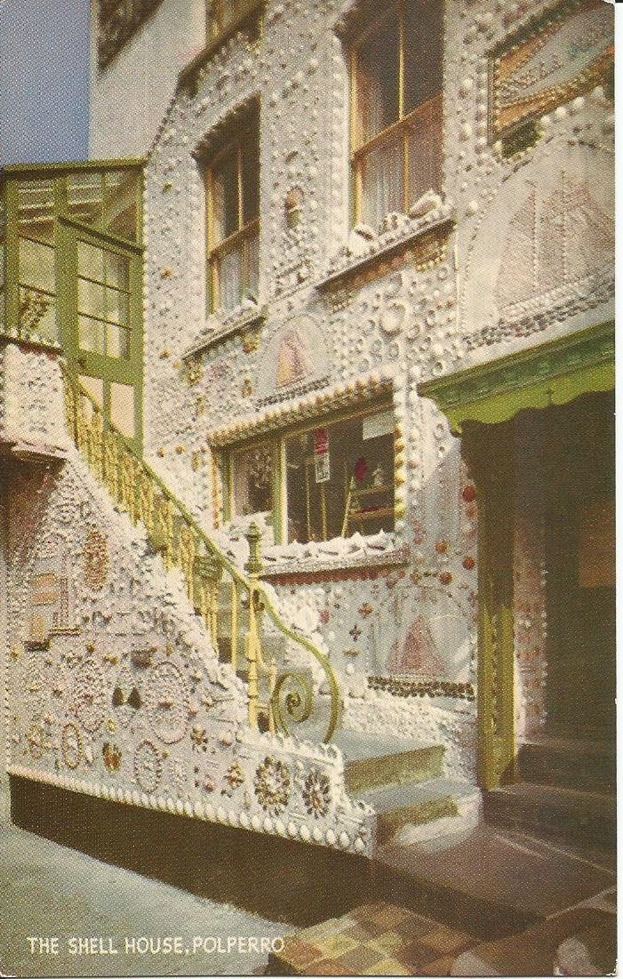 Cornwall, Polperro, The Shell House
