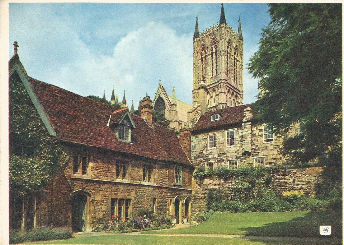 Lincoln, The Cathedral from the Vicar's Court