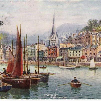 Torquay from Harbour