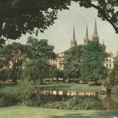 Wiesbaden_ Warmer Dam _Public Park_