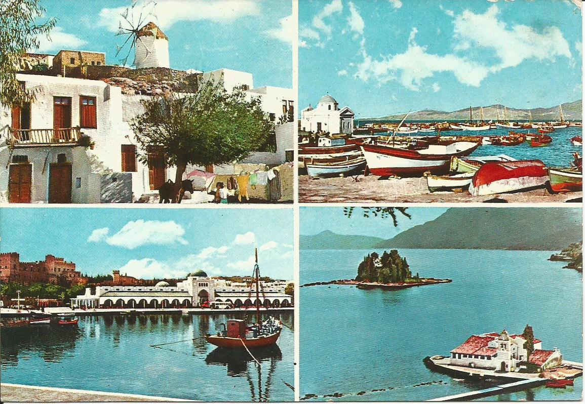 Greek Islands, Mykonos, Rhodes, Corfu