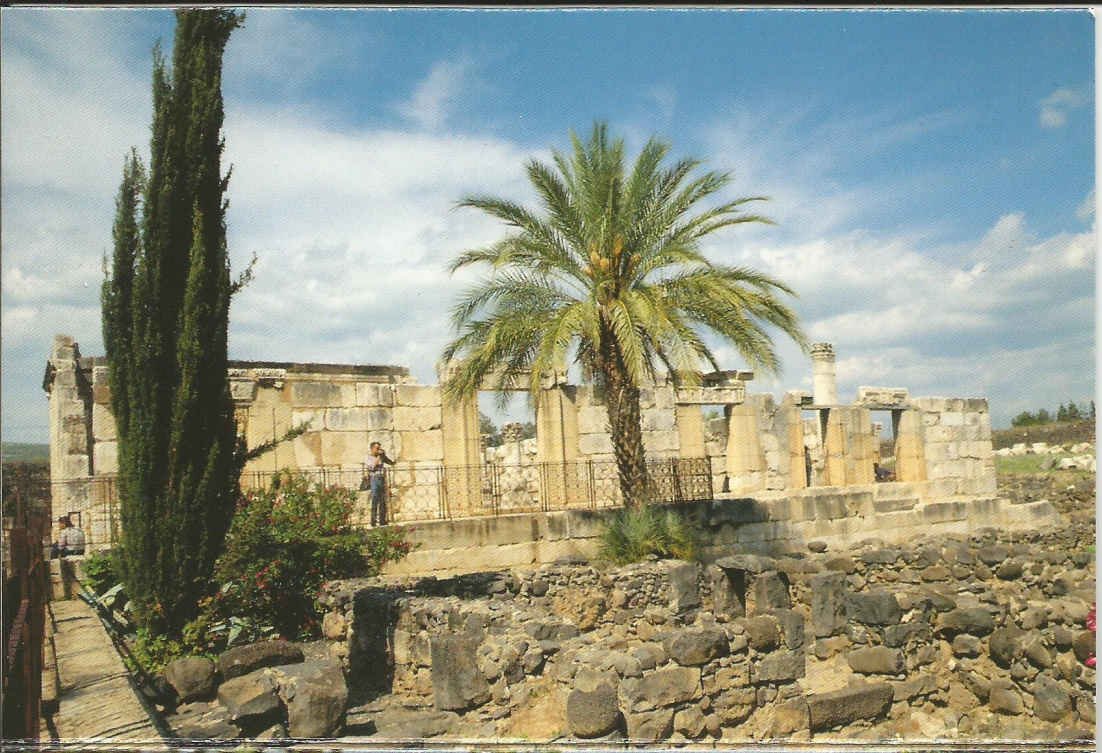Capernaum, View of the Ancient Synagogue