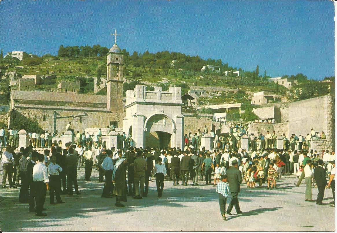 Nazareth_ Orthodox Church of Annunciation with Mary_s Well_001