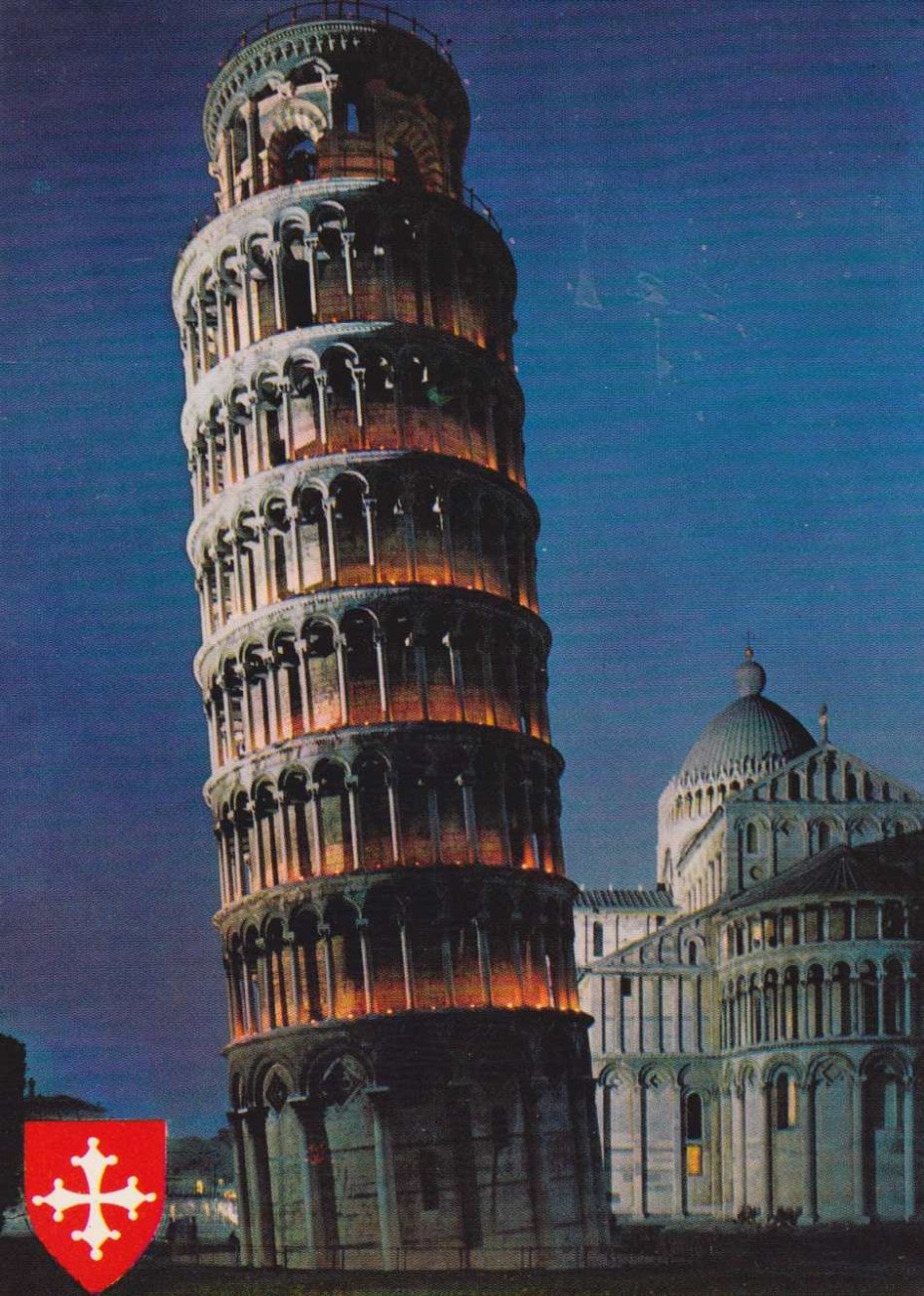 Leaning Tower and Apsis of Cathedral, Pisa