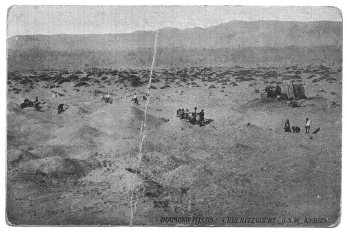 Diamond Field near Luderitzbucht