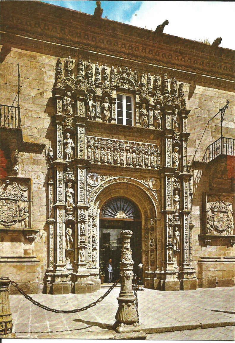 Santiago de Compostela, The Reyes Católicos Hotel, Principal Door
