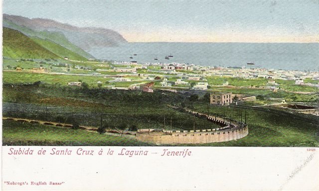 Tenerife, Subida de Santa Cruz la Laguna