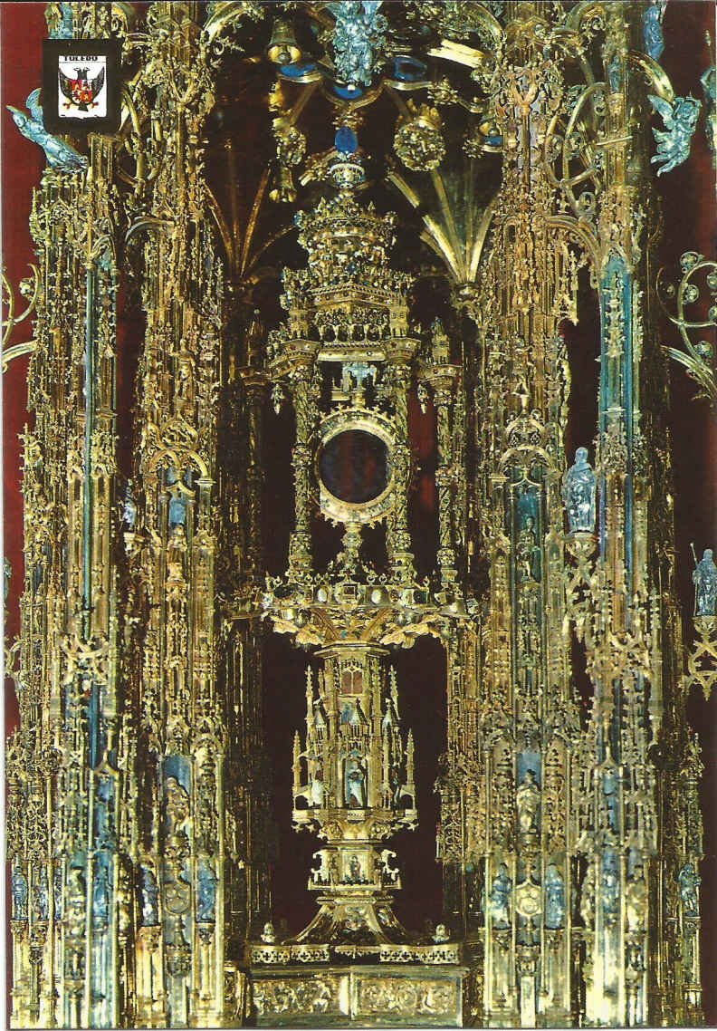 Toledo, Cathedral, Monstrance by Arfe (Detail)